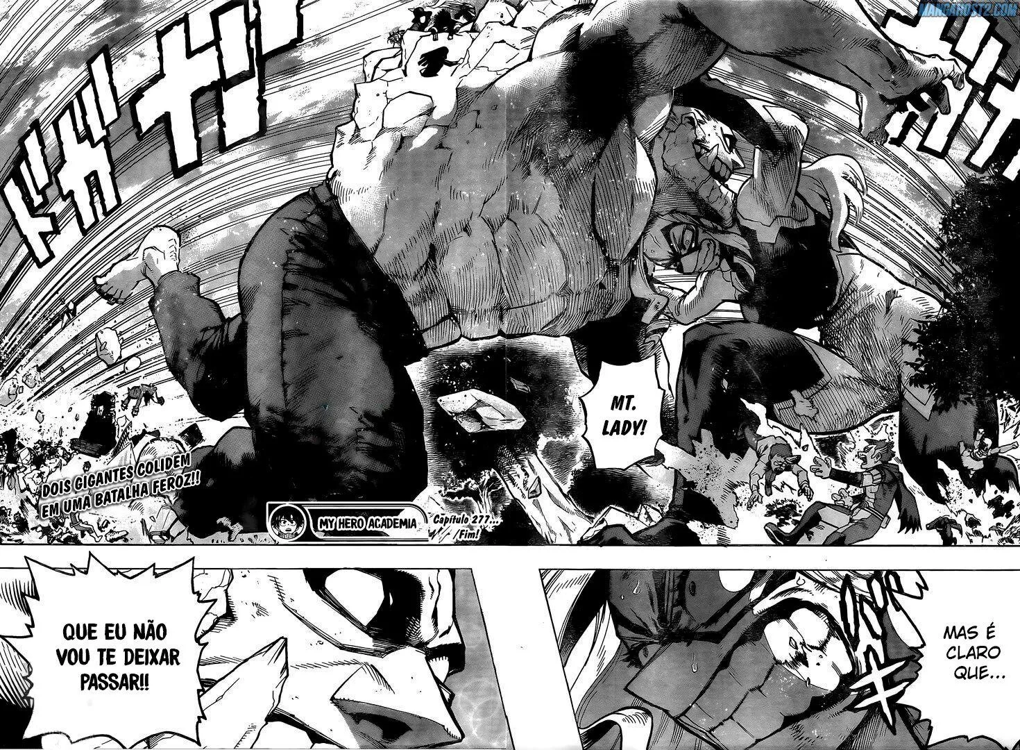 Boku no Hero Academia — Cap. 277, pág. 18