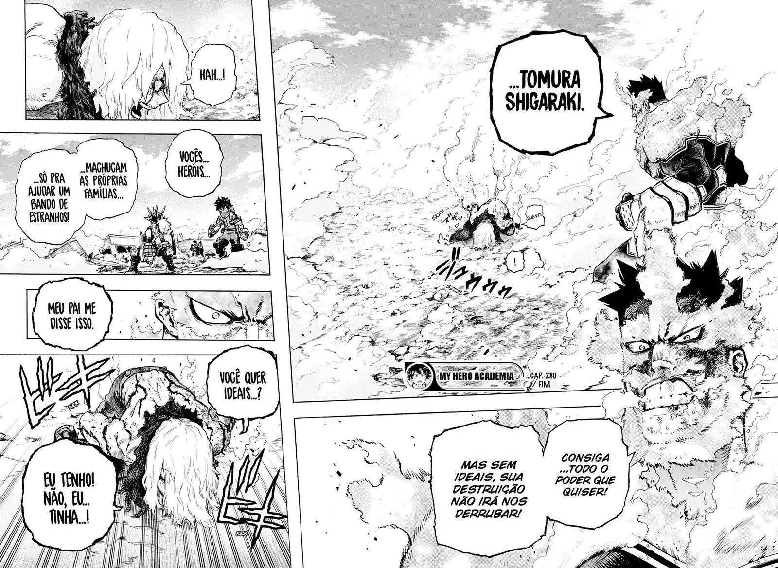 Boku no Hero Academia — Cap. 280, pág. 18