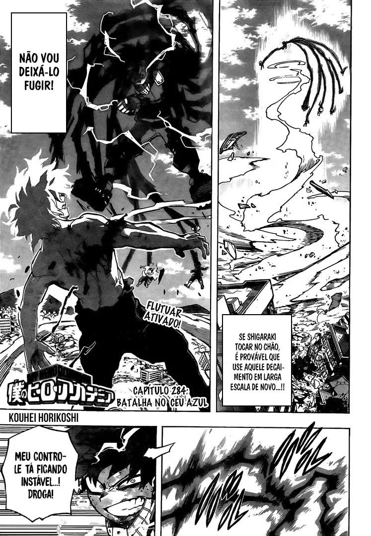Boku no Hero Academia — Cap. 284, pág. 3