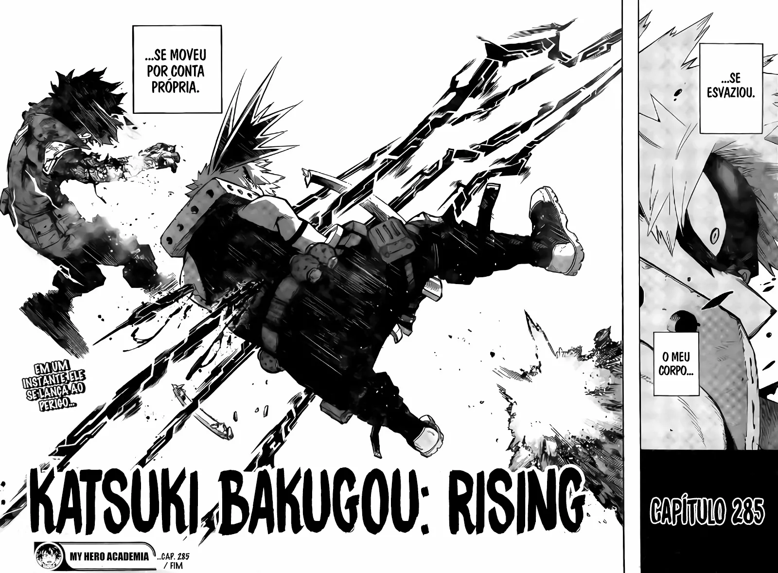 Boku no Hero Academia — Cap. 285, pág. 18