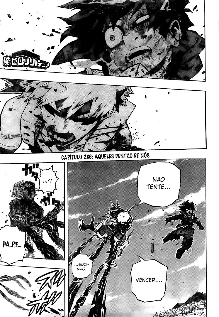 Boku no Hero Academia — Cap. 286, pág. 3