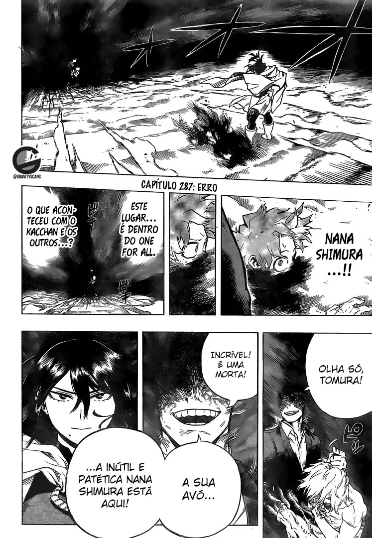 Boku no Hero Academia — Cap. 287, pág. 4