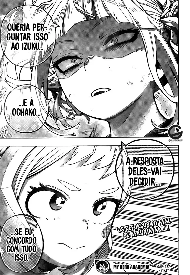 Boku no Hero Academia — Cap. 287, pág. 18