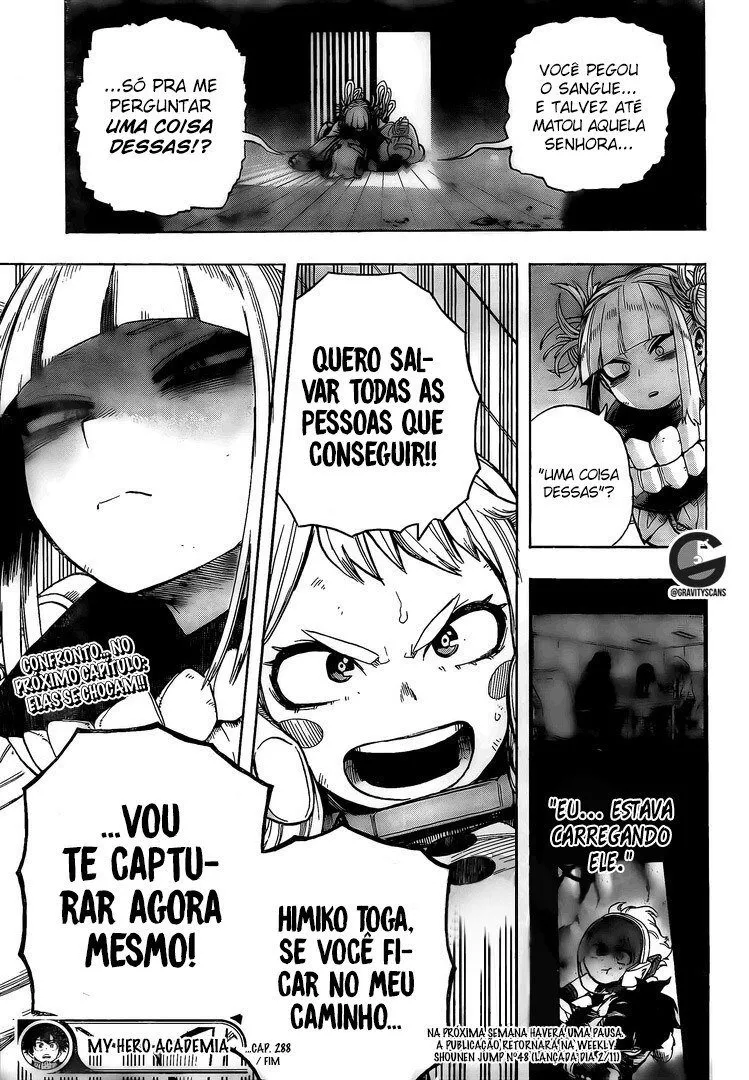 Boku no Hero Academia — Cap. 288, pág. 18