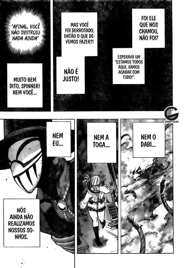 Boku no Hero Academia — Cap. 294, pág. 8