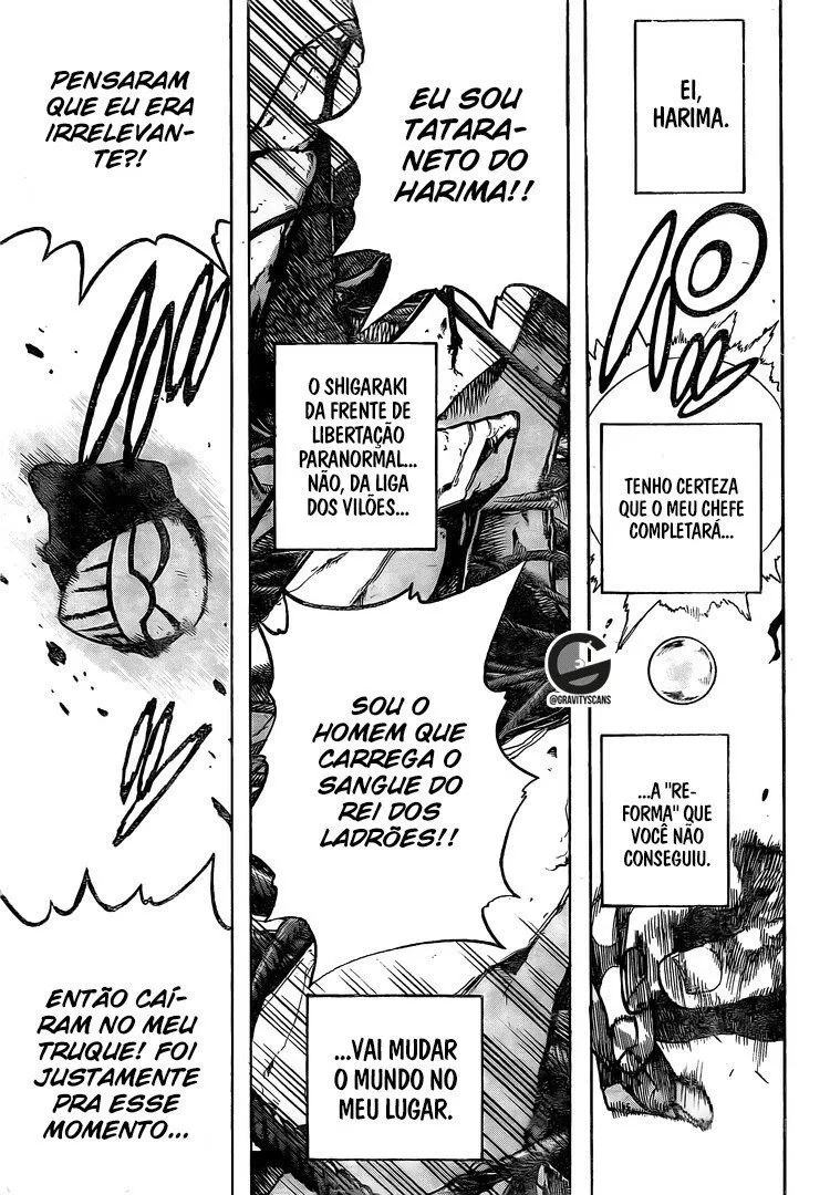 Boku no Hero Academia — Cap. 294, pág. 16