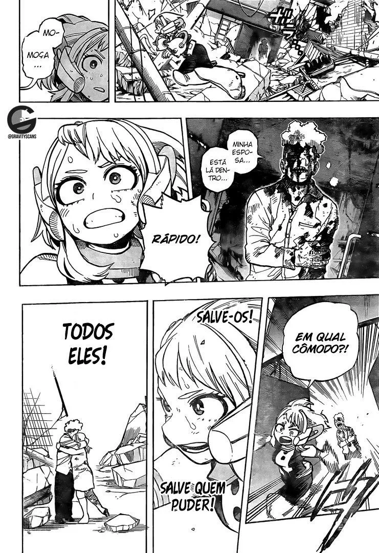 Boku no Hero Academia — Cap. 296, pág. 11