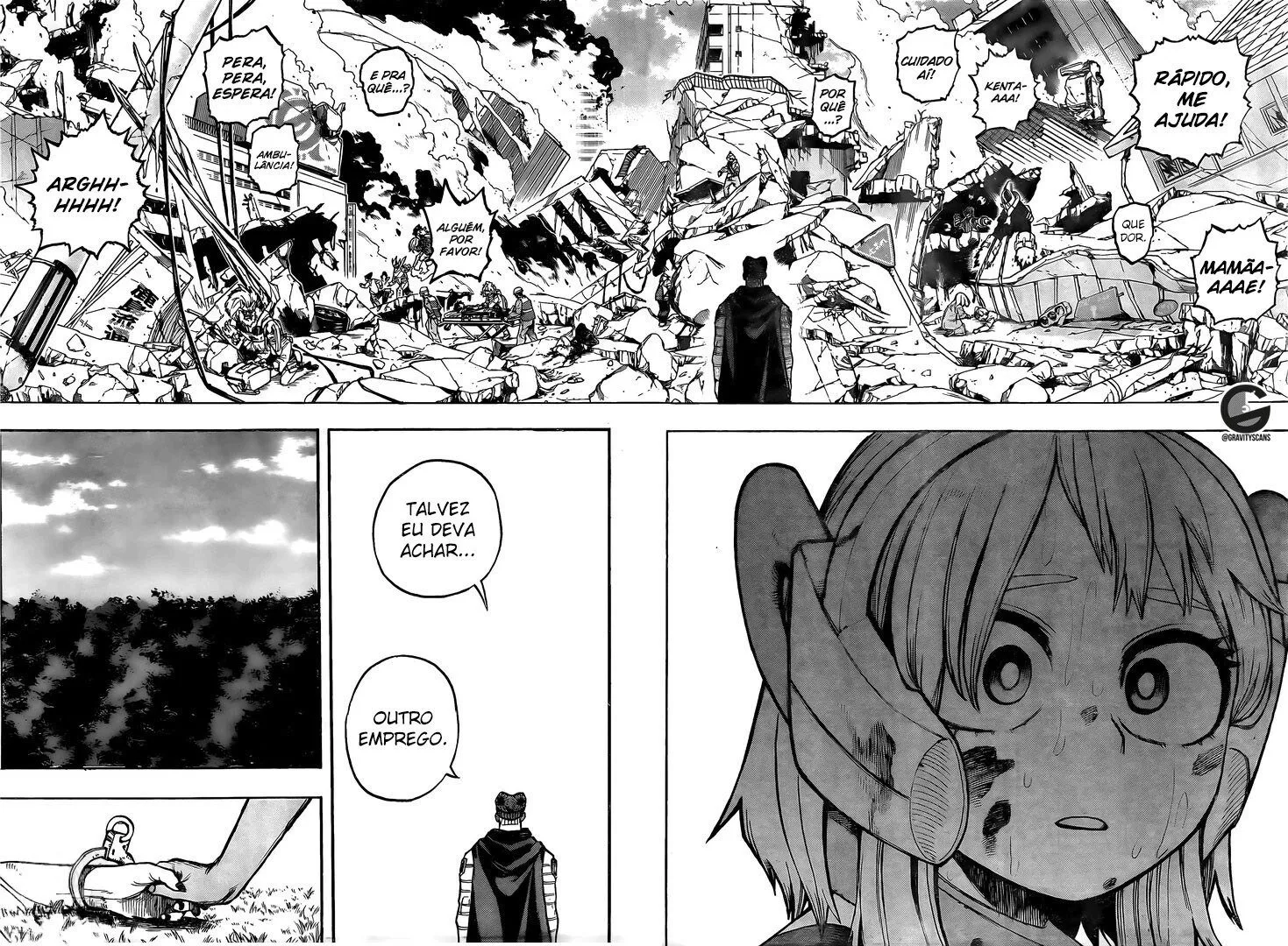 Boku no Hero Academia — Cap. 296, pág. 13