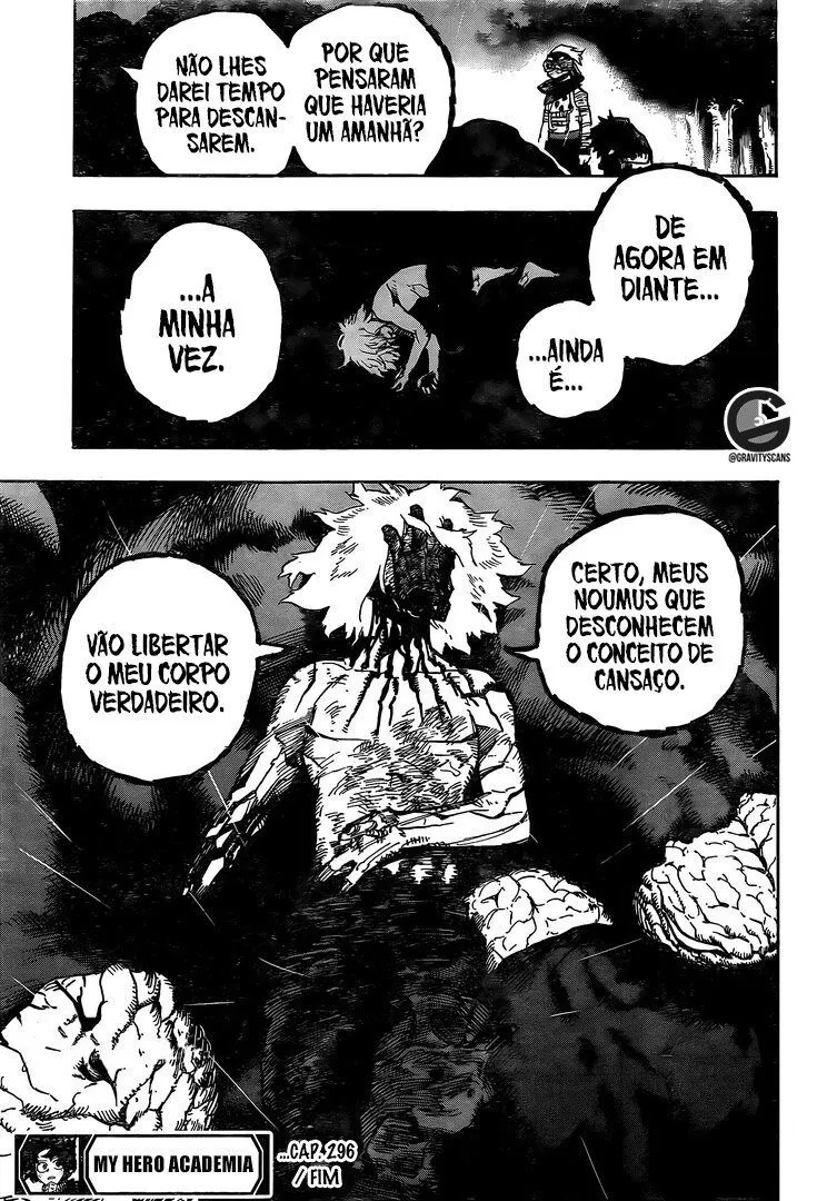 Boku no Hero Academia — Cap. 296, pág. 19