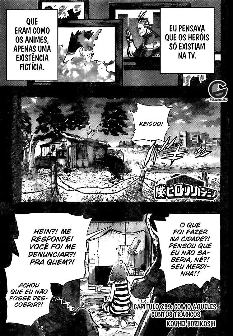 Boku no Hero Academia — Cap. 299, pág. 3