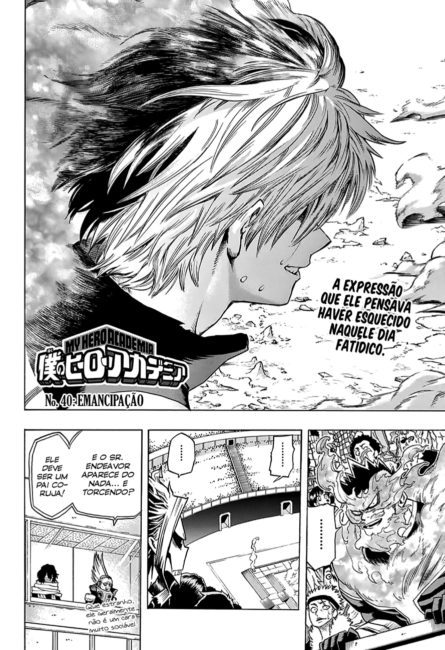 Boku no Hero Academia — Cap. 40, pág. 3