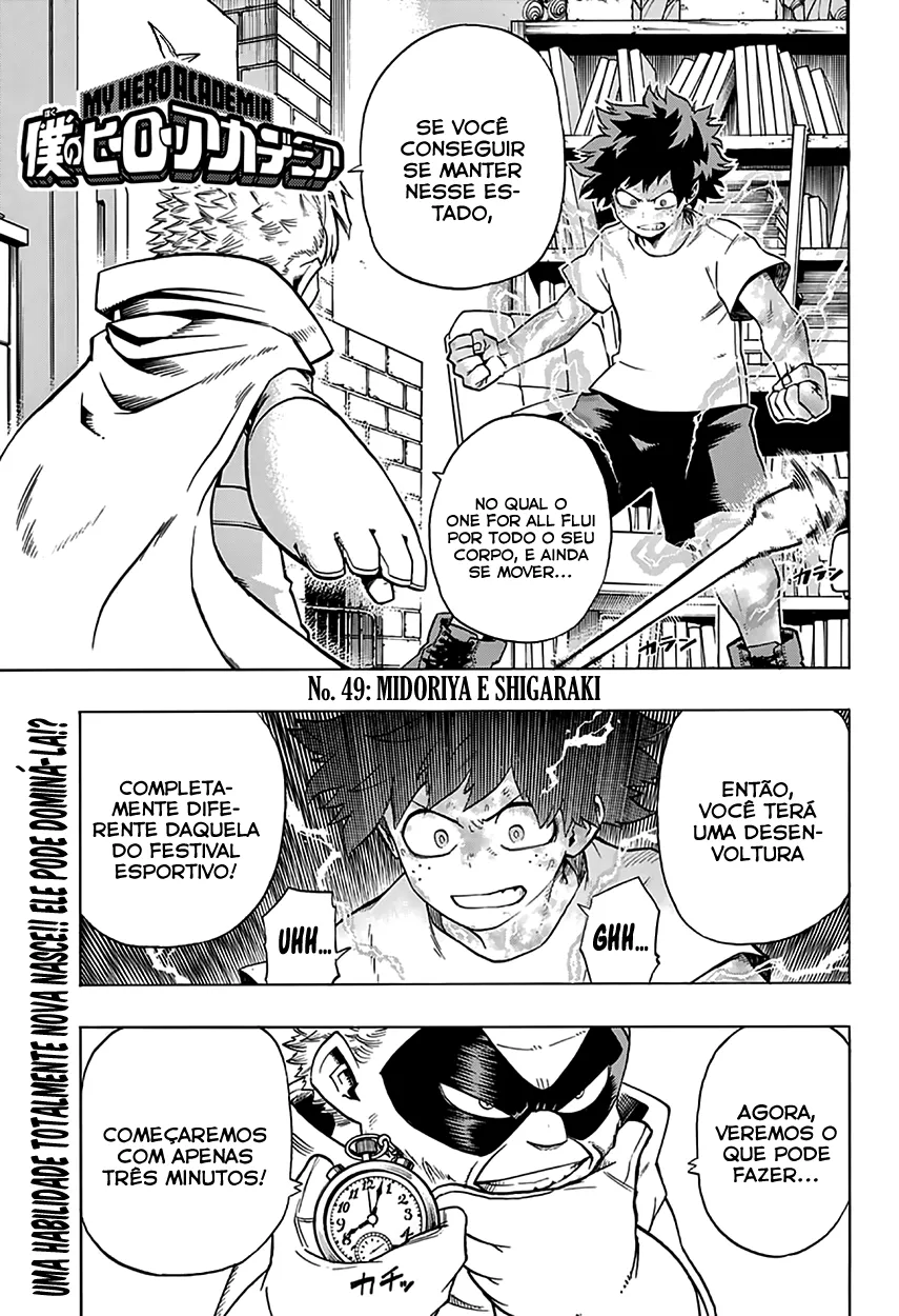 Boku no Hero Academia — Cap. 49, pág. 3