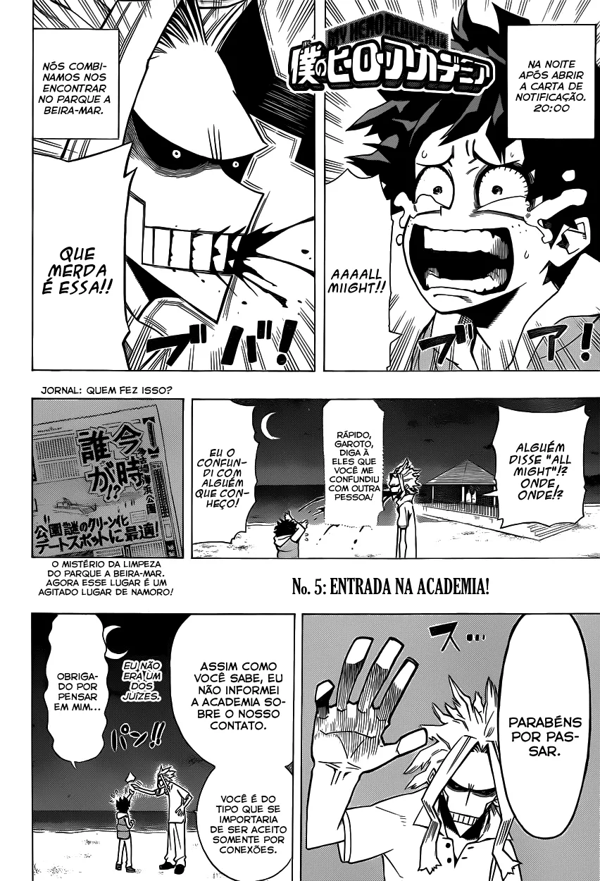 Boku no Hero Academia — Cap. 5, pág. 3