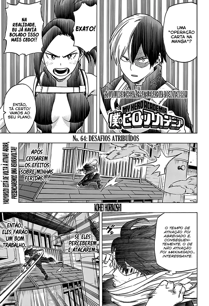 Boku no Hero Academia — Cap. 64, pág. 3