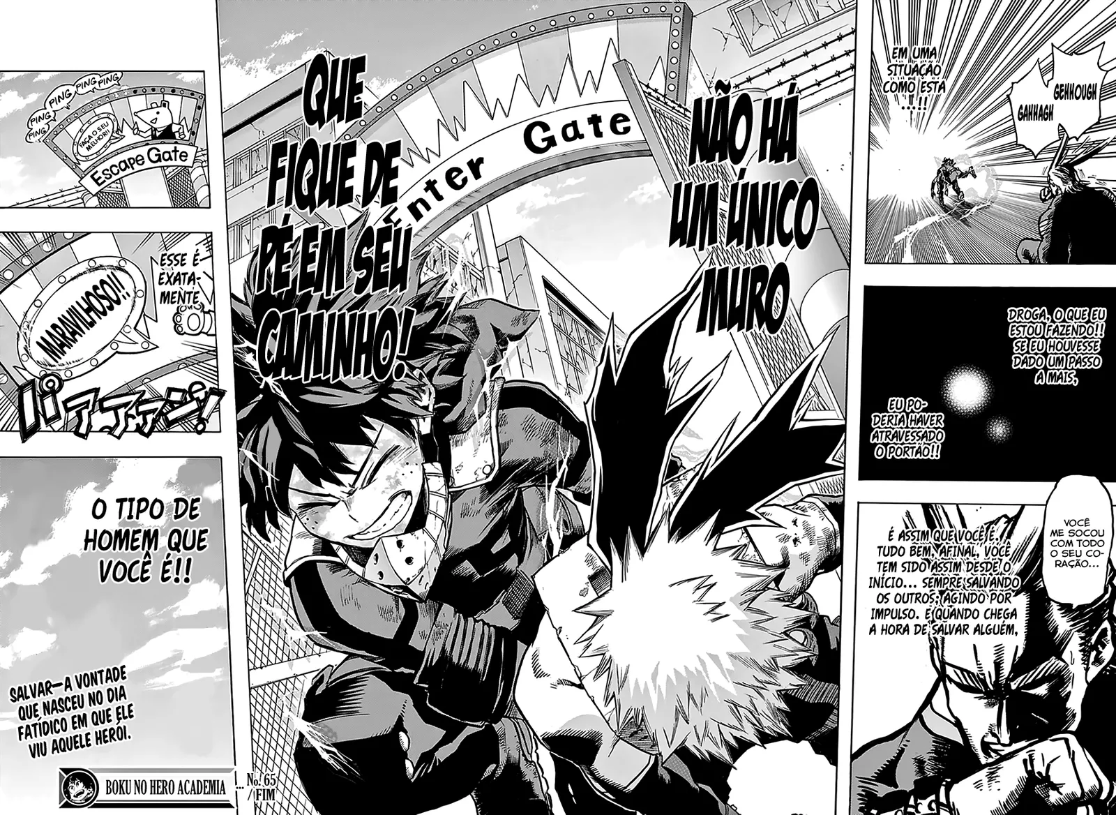 Boku no Hero Academia — Cap. 65, pág. 21