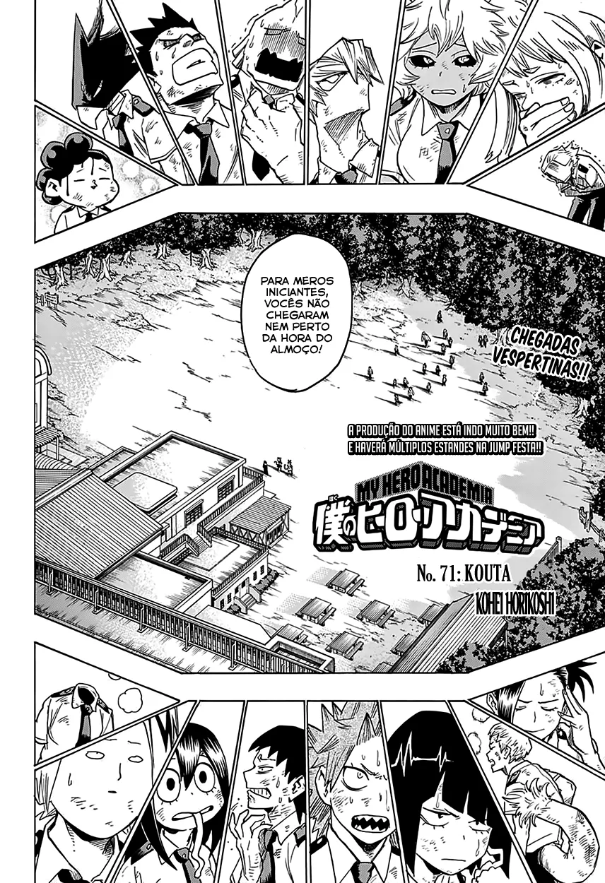 Boku no Hero Academia — Cap. 71, pág. 3