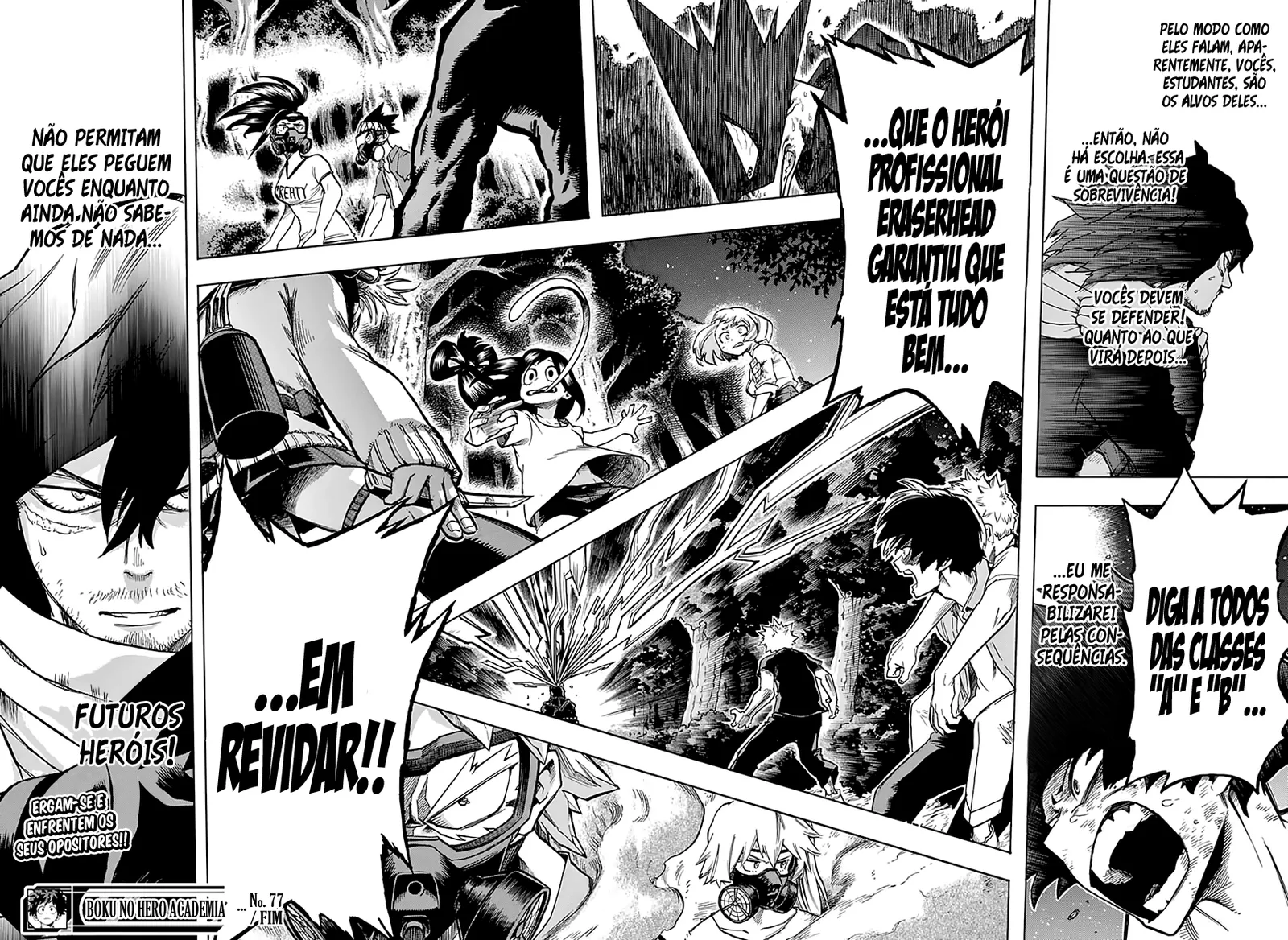Boku no Hero Academia — Cap. 77, pág. 19