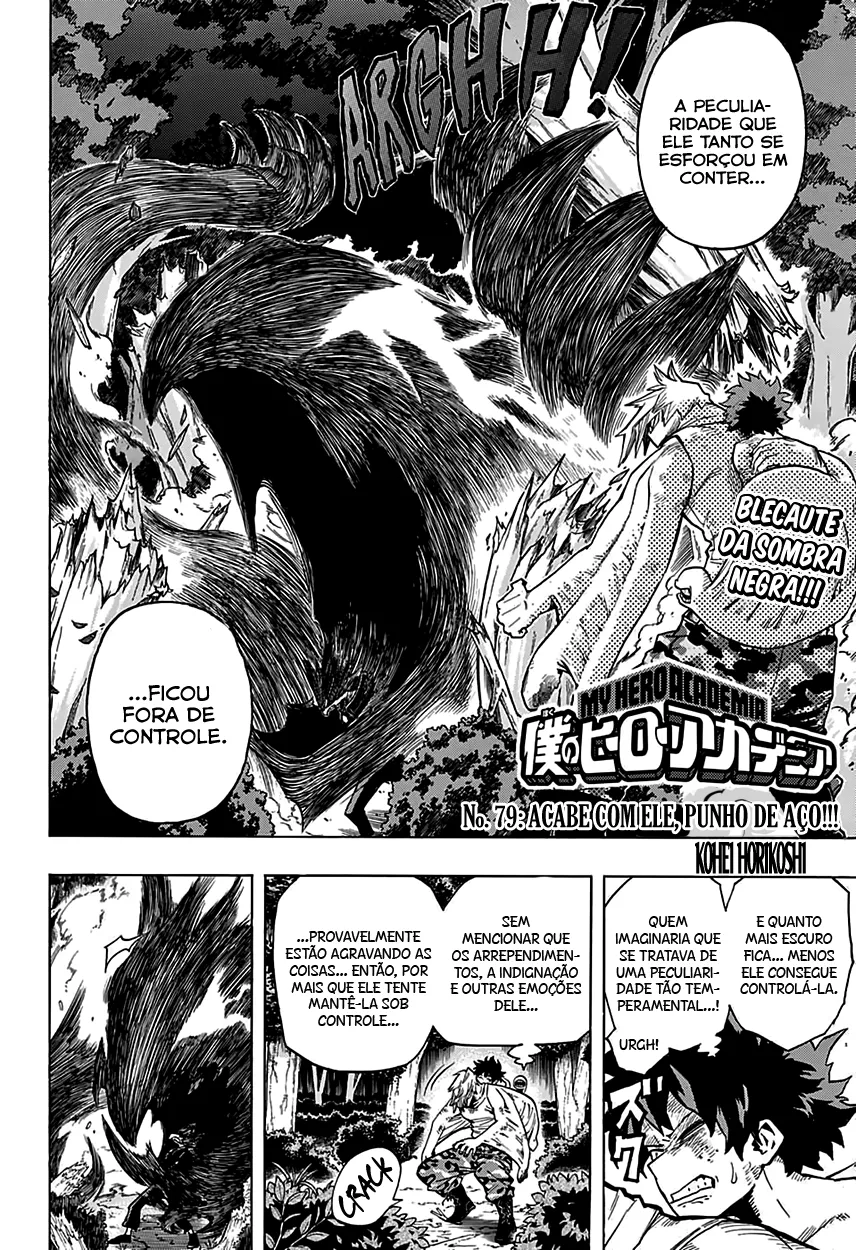 Boku no Hero Academia — Cap. 79, pág. 3