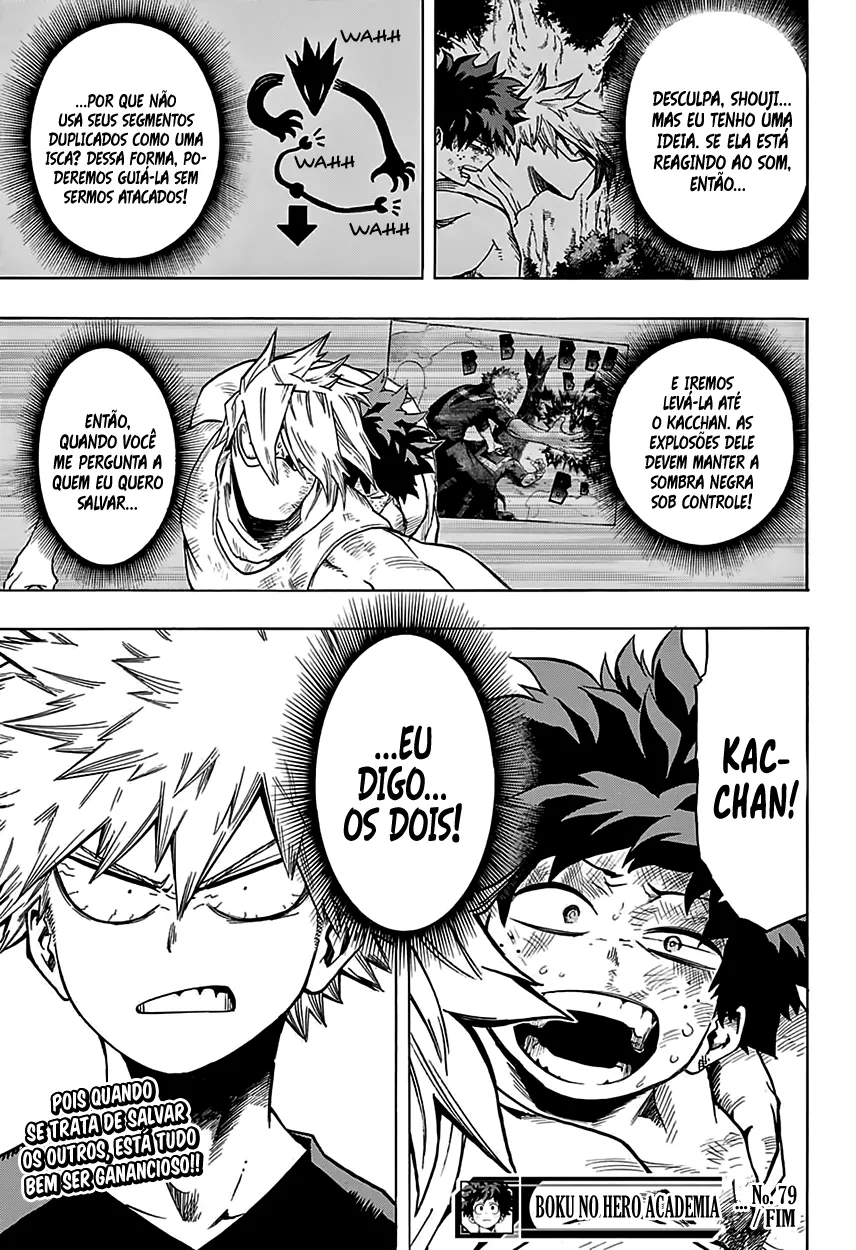 Boku no Hero Academia — Cap. 79, pág. 20