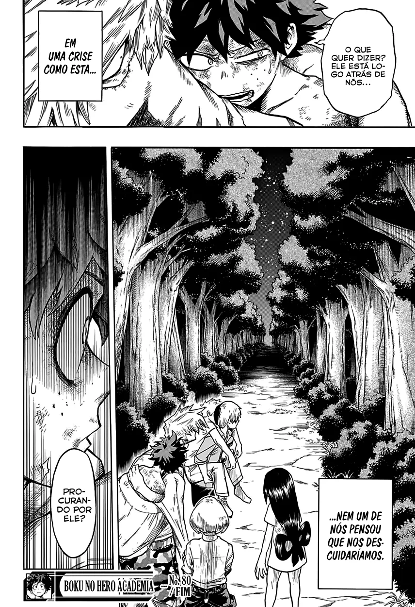 Boku no Hero Academia — Cap. 80, pág. 18