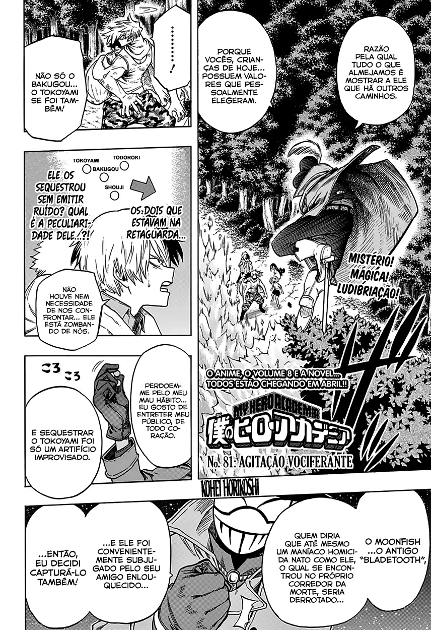 Boku no Hero Academia — Cap. 81, pág. 3