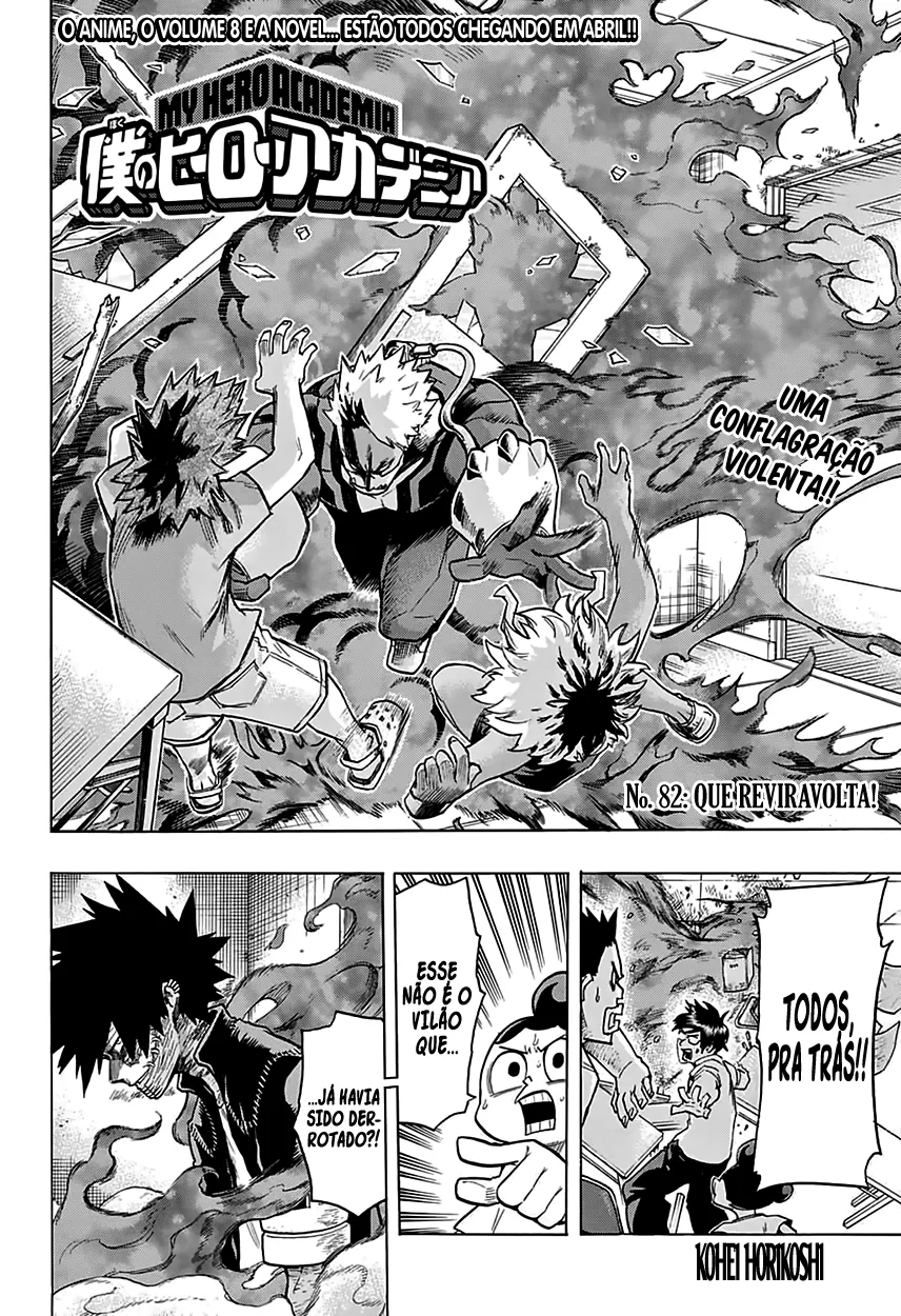 Boku no Hero Academia — Cap. 82, pág. 3