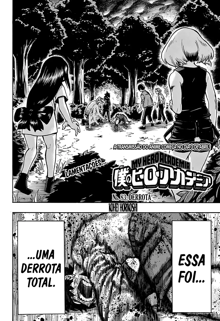 Boku no Hero Academia — Cap. 83, pág. 3