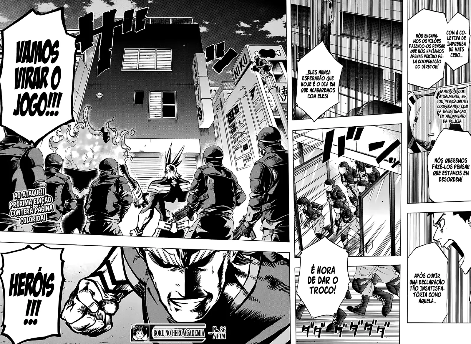 Boku no Hero Academia — Cap. 86, pág. 17