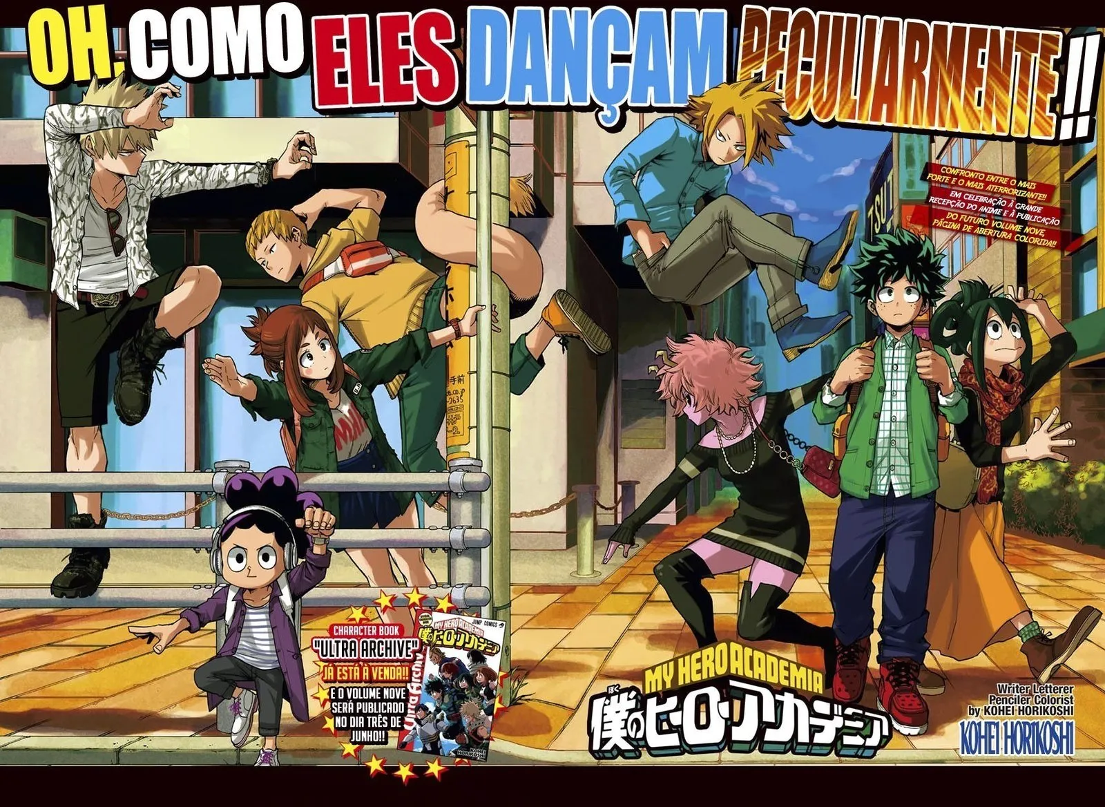 Boku no Hero Academia — Cap. 91, pág. 3