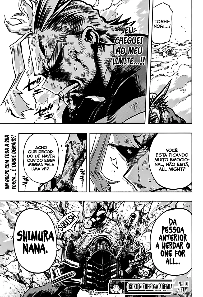 Boku no Hero Academia — Cap. 91, pág. 19