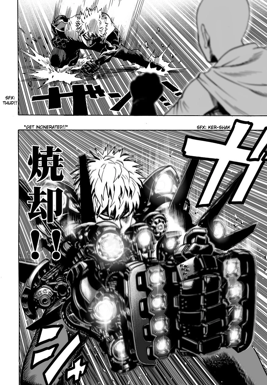 One-Punch Man — Cap. 17, pág. 38