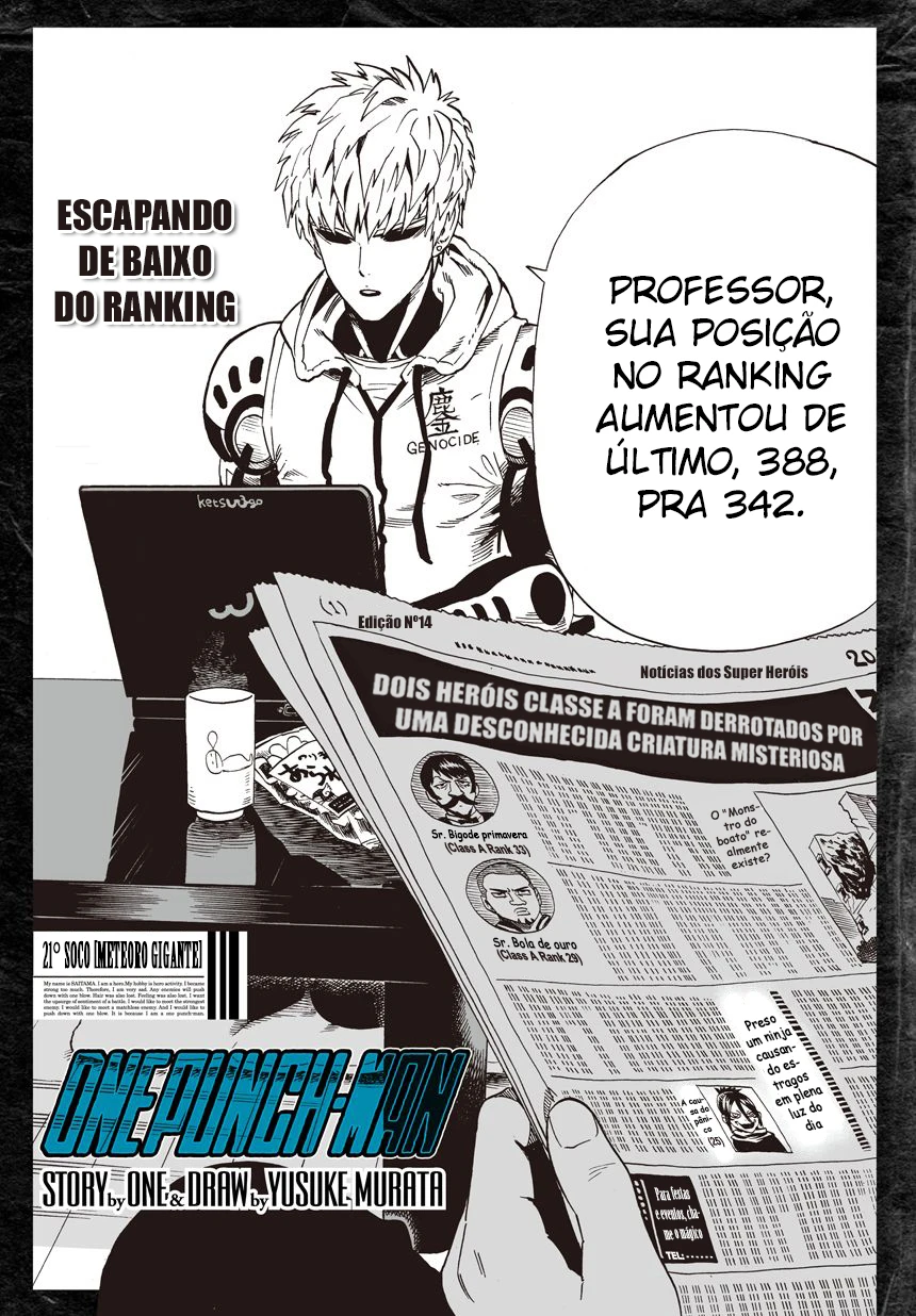 One-Punch Man — Cap. 21, pág. 3