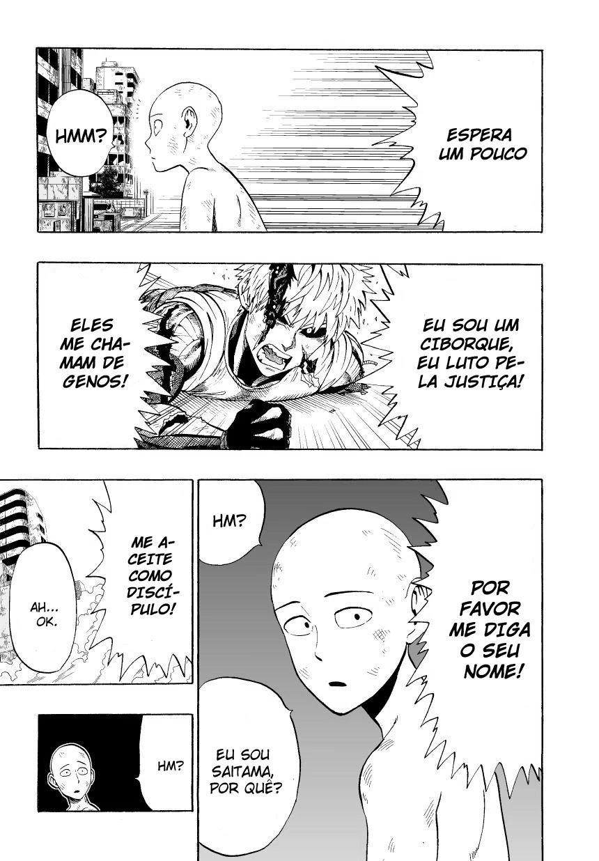 One-Punch Man — Cap. 6, pág. 25