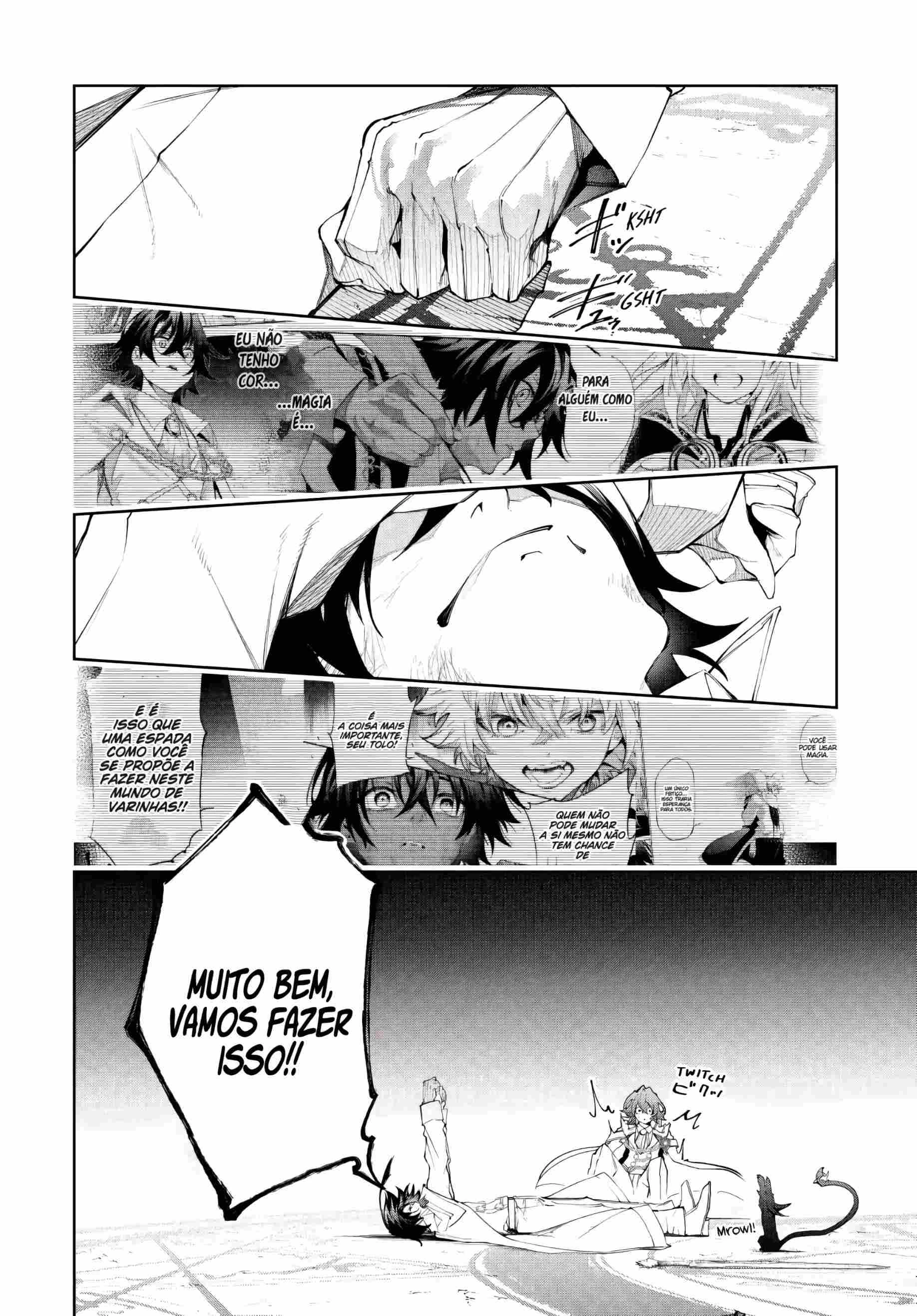 Tsue to Tsurugi no Wistoria — Cap. 1, pág. 32