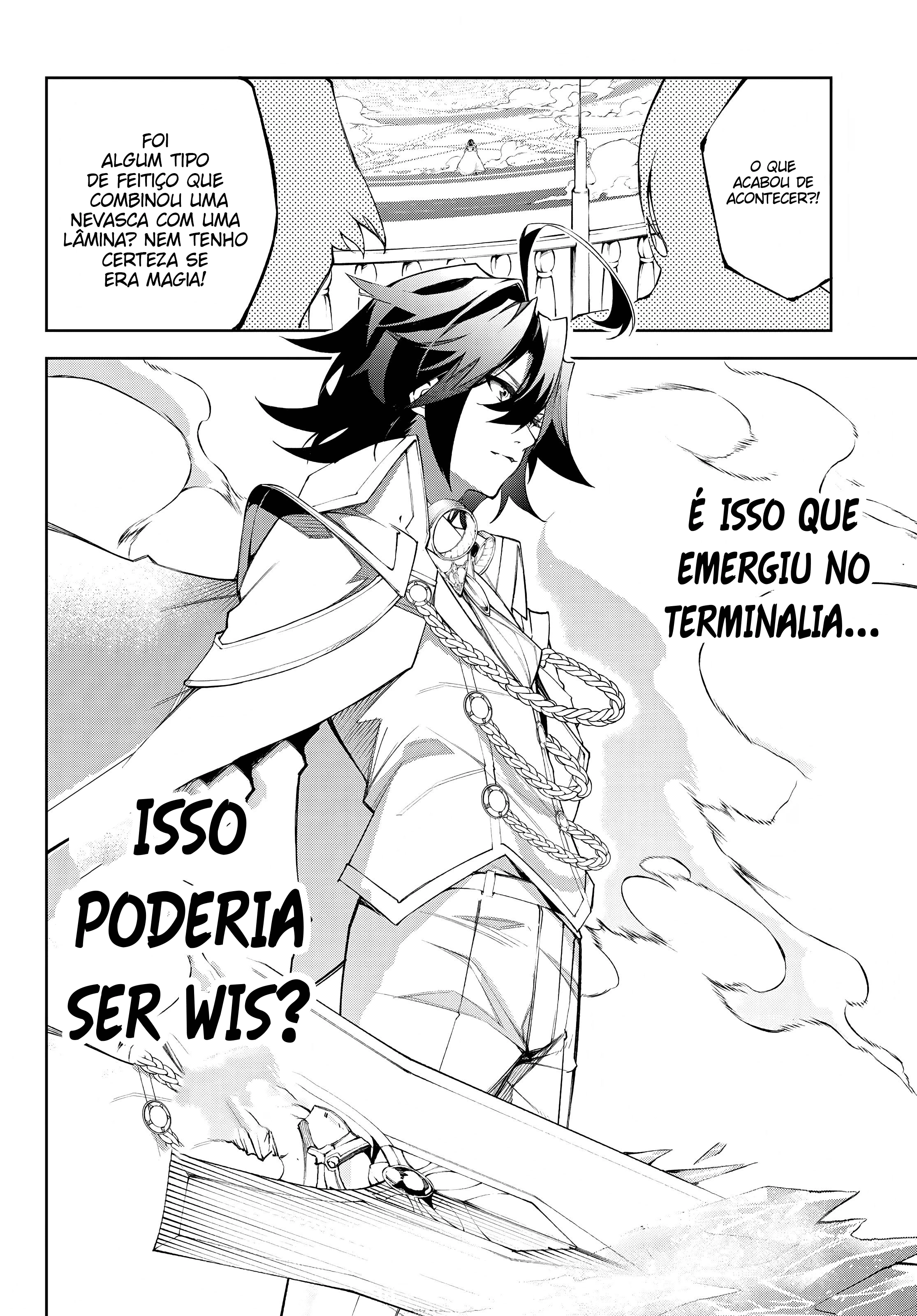 Tsue to Tsurugi no Wistoria — Cap. 33, pág. 37
