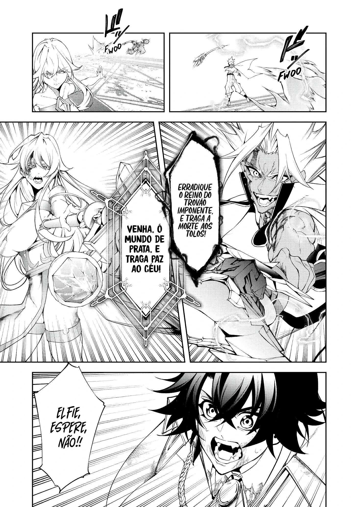 Tsue to Tsurugi no Wistoria — Cap. 38, pág. 33
