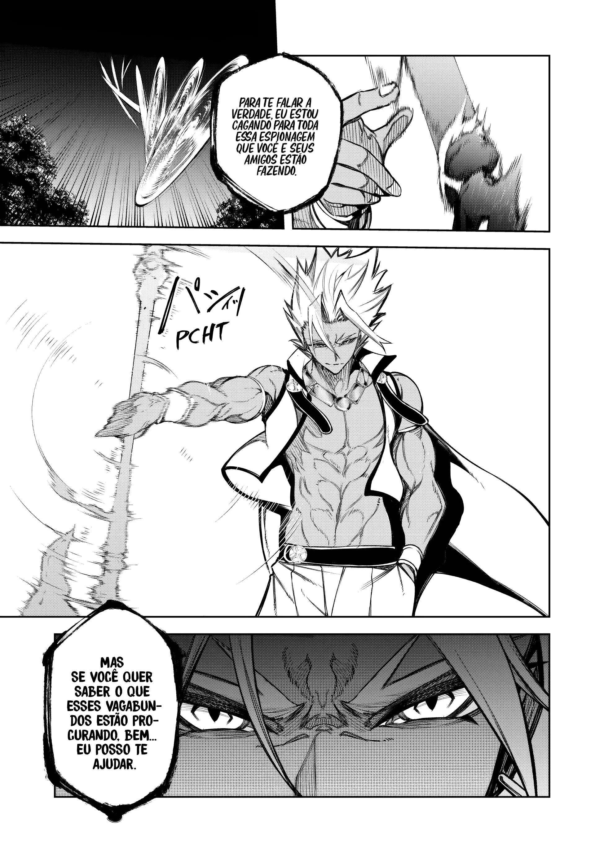 Tsue to Tsurugi no Wistoria — Cap. 46, pág. 28