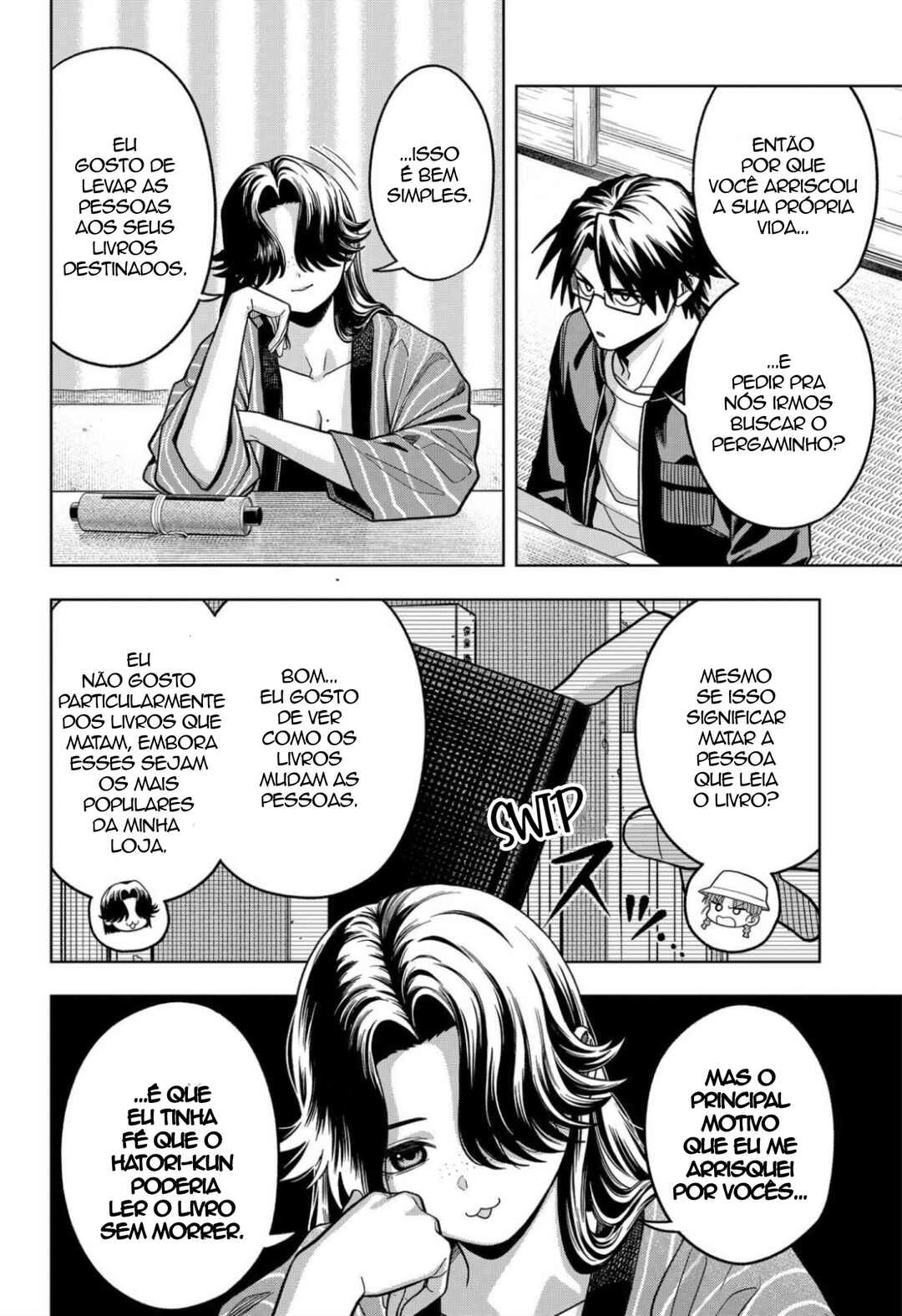 Hatori to Furuta no Hinichijou Sahanji — Cap. 12, pág. 8
