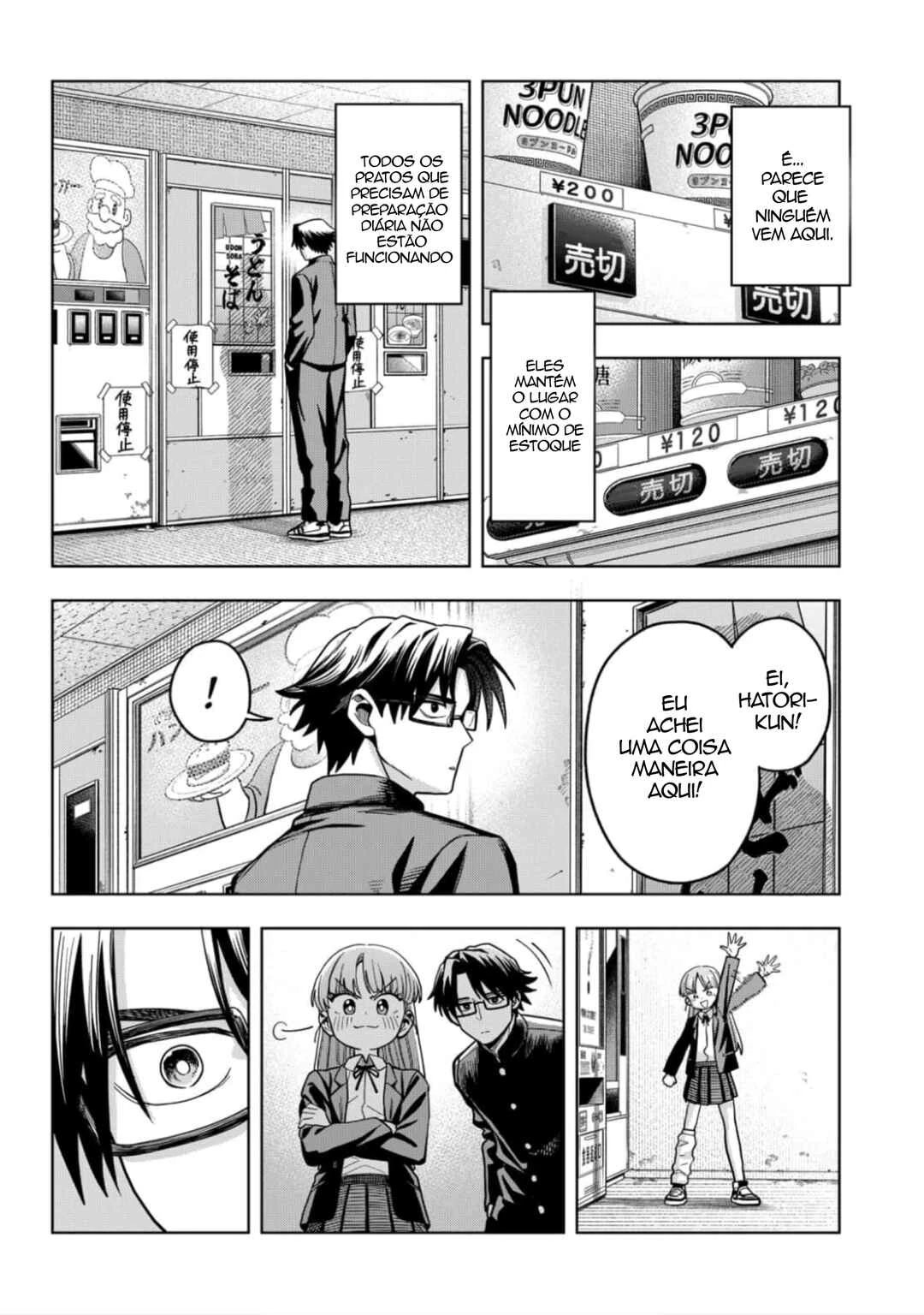 Hatori to Furuta no Hinichijou Sahanji — Cap. 3, pág. 8