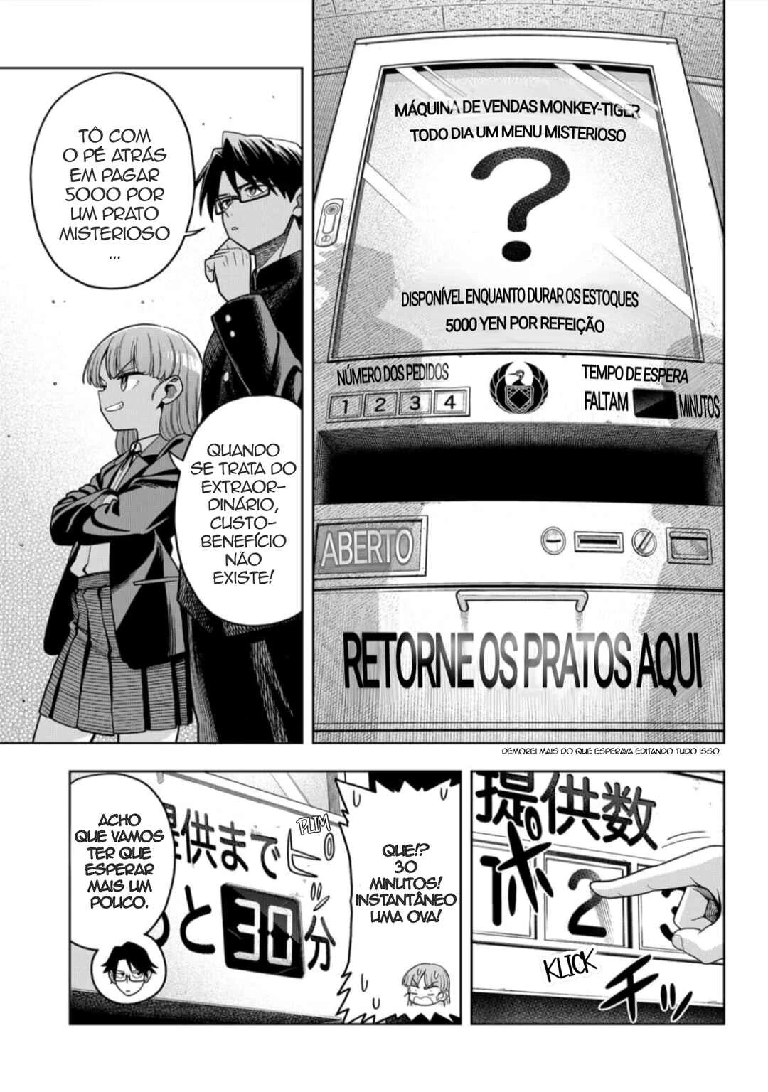 Hatori to Furuta no Hinichijou Sahanji — Cap. 3, pág. 9