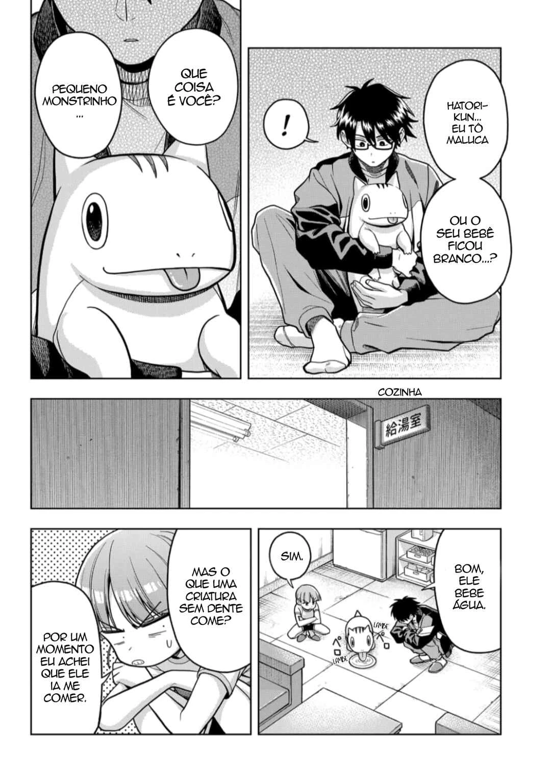 Hatori to Furuta no Hinichijou Sahanji — Cap. 4, pág. 8
