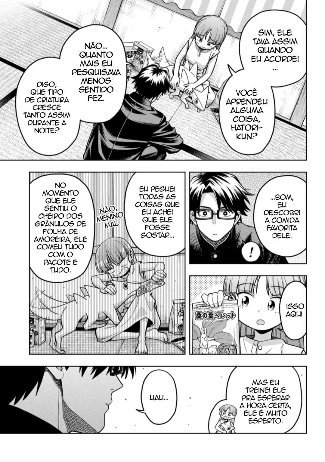 Hatori to Furuta no Hinichijou Sahanji — Cap. 4, pág. 13