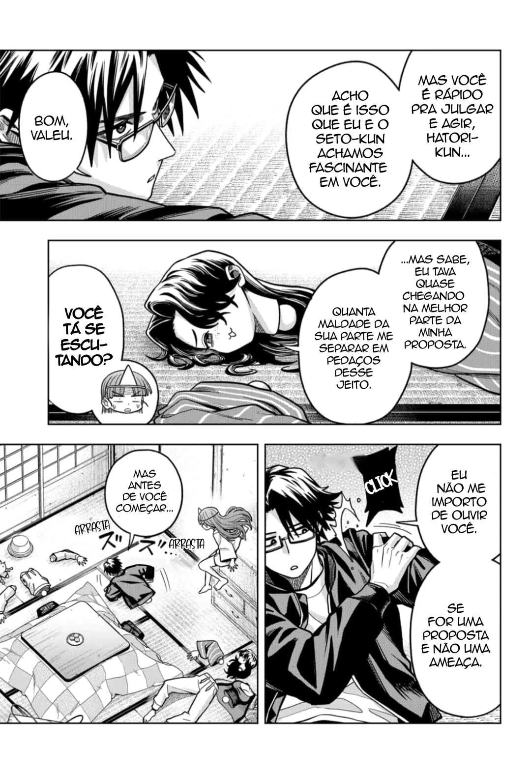 Hatori to Furuta no Hinichijou Sahanji — Cap. 9, pág. 15