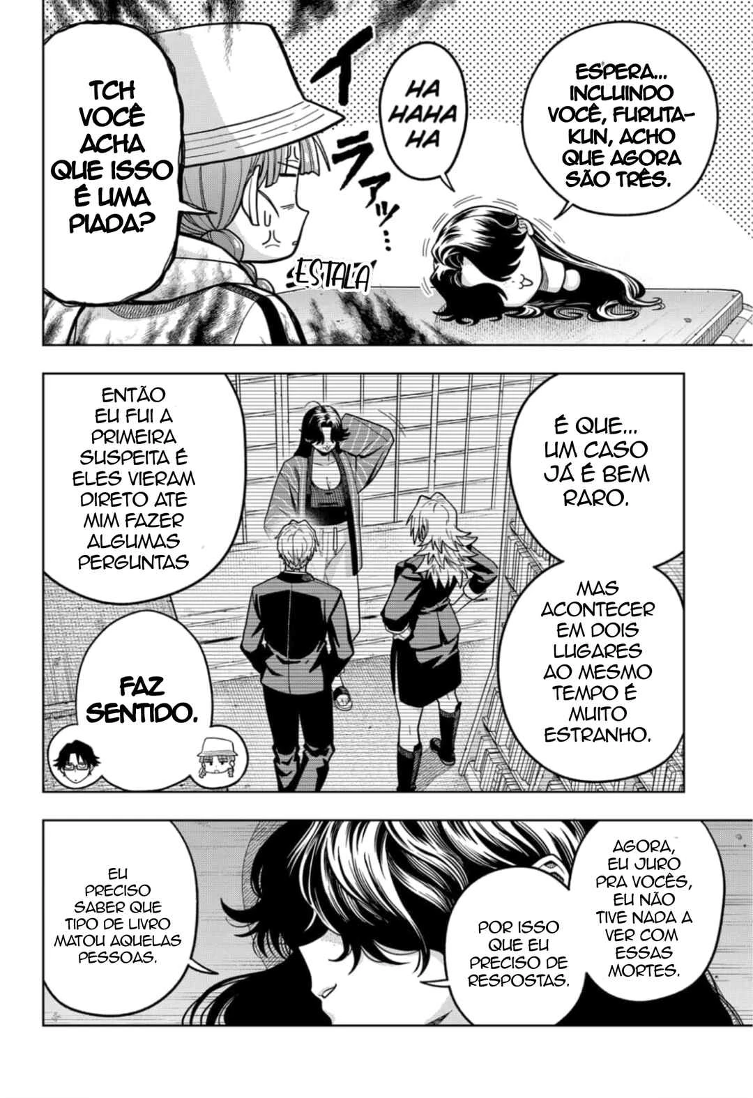 Hatori to Furuta no Hinichijou Sahanji — Cap. 9, pág. 18