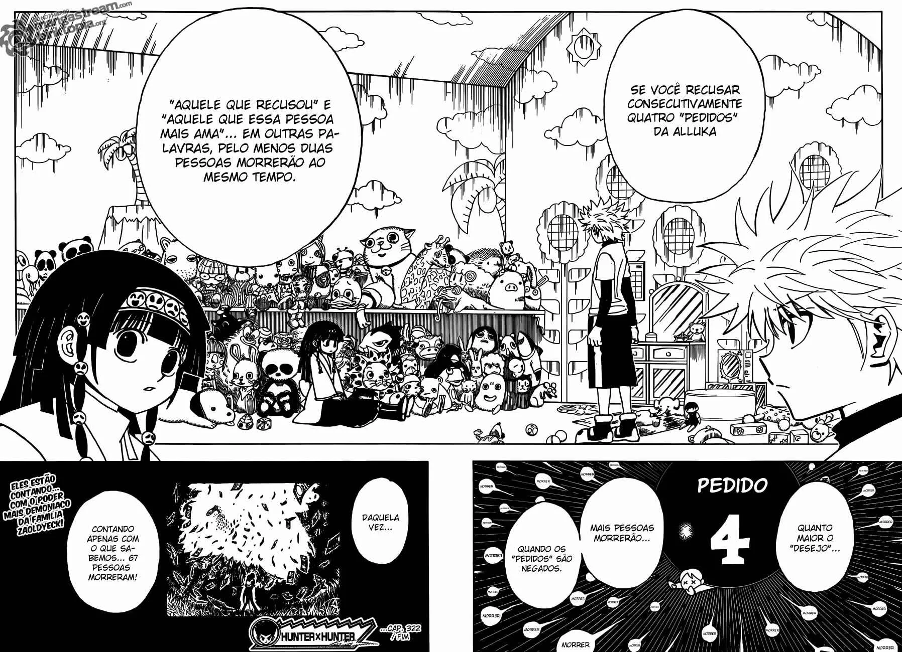 HUNTER x HUNTER — Cap. 322, pág. 18