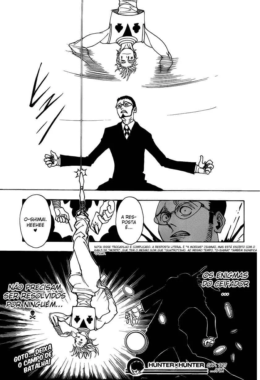 HUNTER x HUNTER — Cap. 327, pág. 19