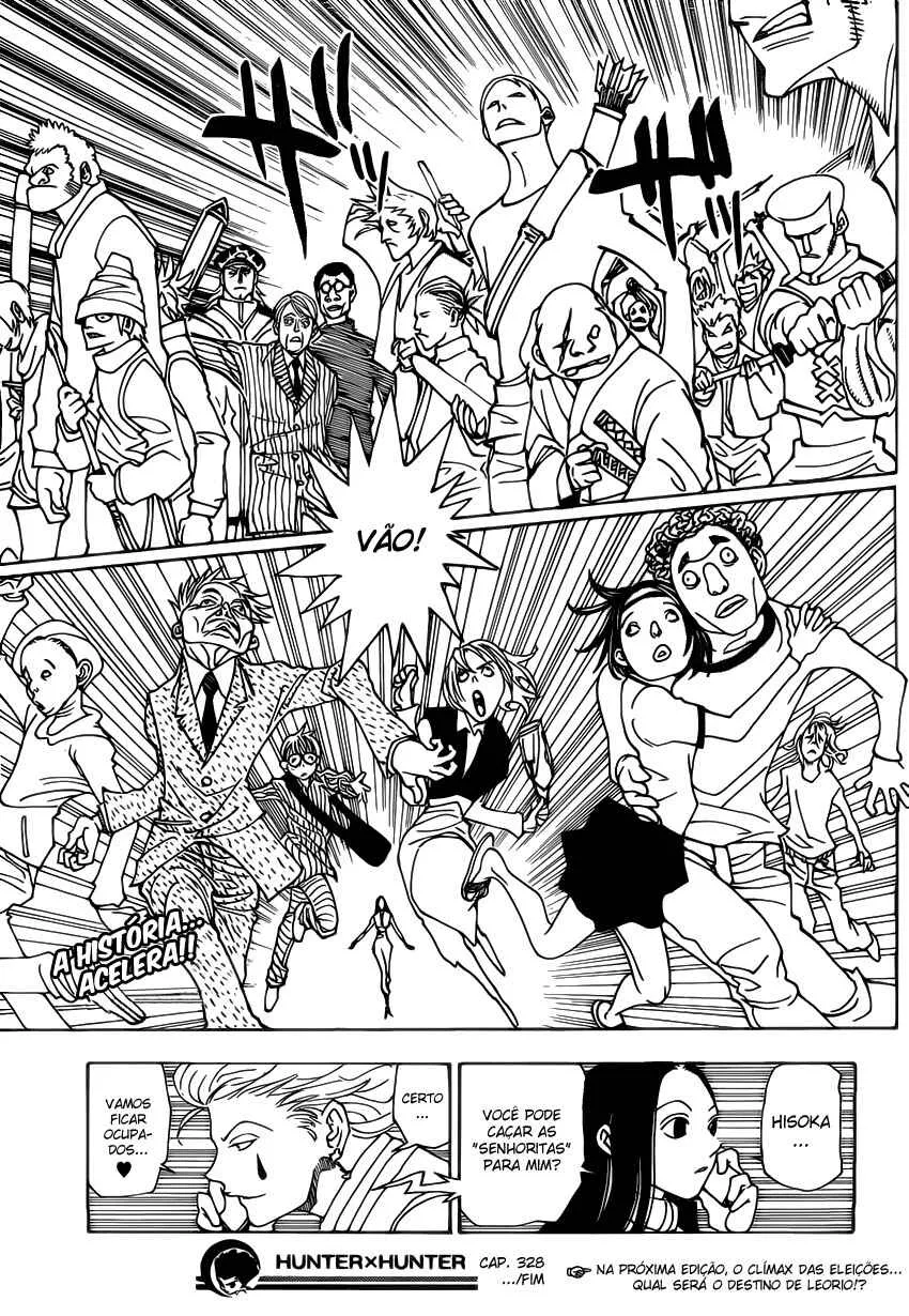 HUNTER x HUNTER — Cap. 328, pág. 21