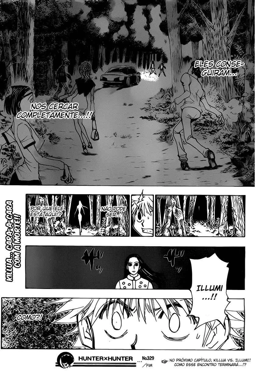 HUNTER x HUNTER — Cap. 329, pág. 19