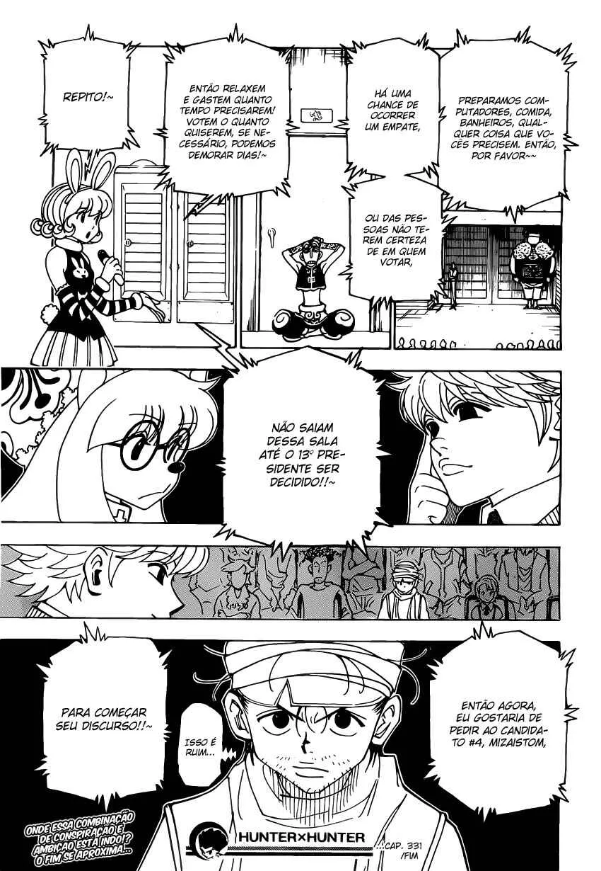 HUNTER x HUNTER — Cap. 331, pág. 17