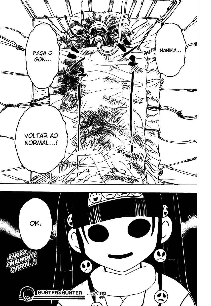 HUNTER x HUNTER — Cap. 332, pág. 17